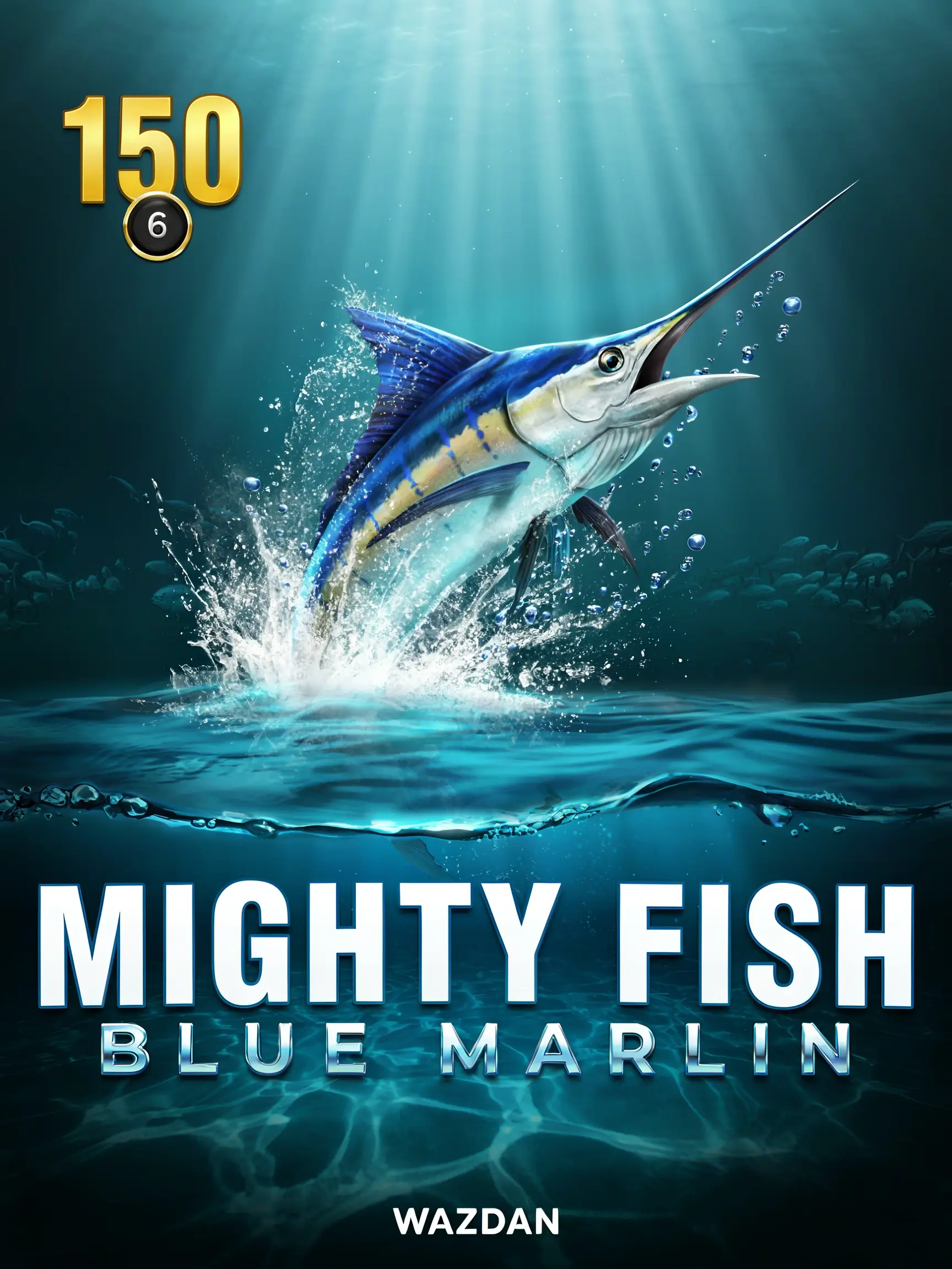 Mighty Fish: Blue Marlin pokie screenshot